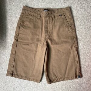 Vans Off The Wall Tan Shorts Size 14